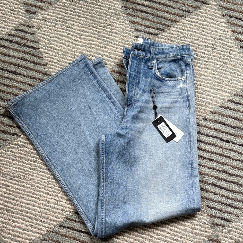 rb rag & bone Miramar Sofie Wide-Leg Pants in sold out RAILY color